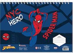 Διακάκης Μπλοκ Ζωγραφικής Spiderman A4 21x29.7cm