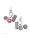 Cinereplicas Kpop Demon Hunters Saja Boys Pendants Keychain Key Ring Cr2852