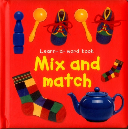 Книга За Учене На Думи Смесване И Съчетаване Board Book