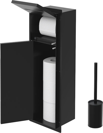 LuxeBath LuxeBath Badezimmerzubehör-Set Metall Schwarz
