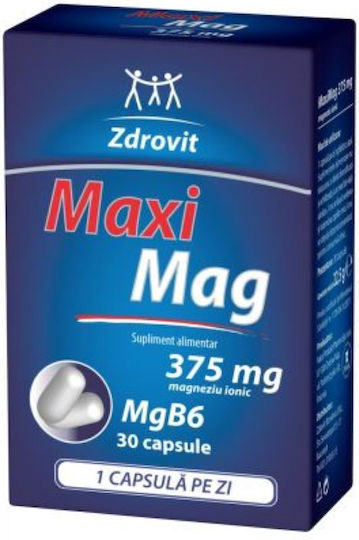 Zdrovit Maximag Vitamina Pentru Energie, Piele și Sistem Nervos Zdrovit 30 Capsule