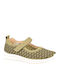 Anatomic Women's Canvas Green Slip-Ons