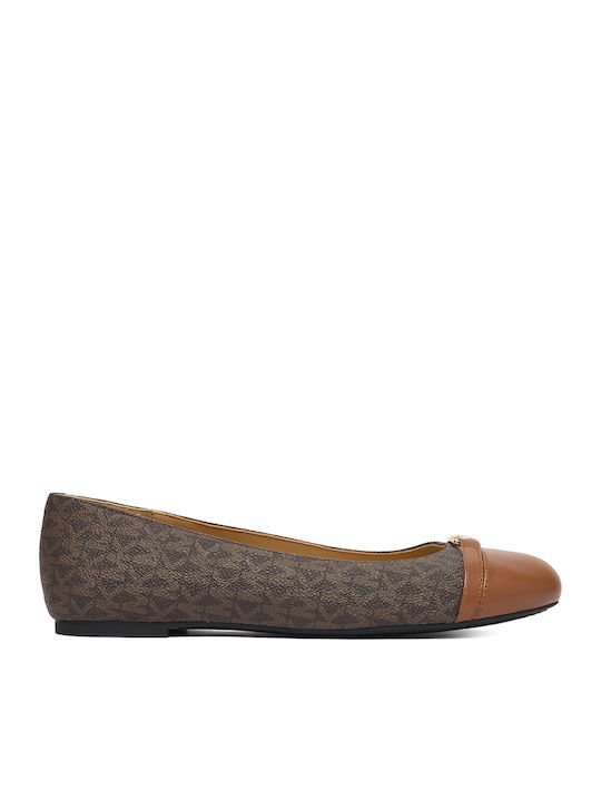 Michael Kors Flat Women's Ballerina Shoes in Br...