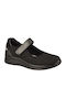 Анатомични Дамски Slip-On Платнени Черни