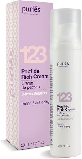 Purlés Cremă Hidratantă și Tonifiantă pentru Față Împotriva Roșeții cu Retinol și Acid Hialuronic 50ml