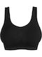 Black Athletic Bra without Underwire