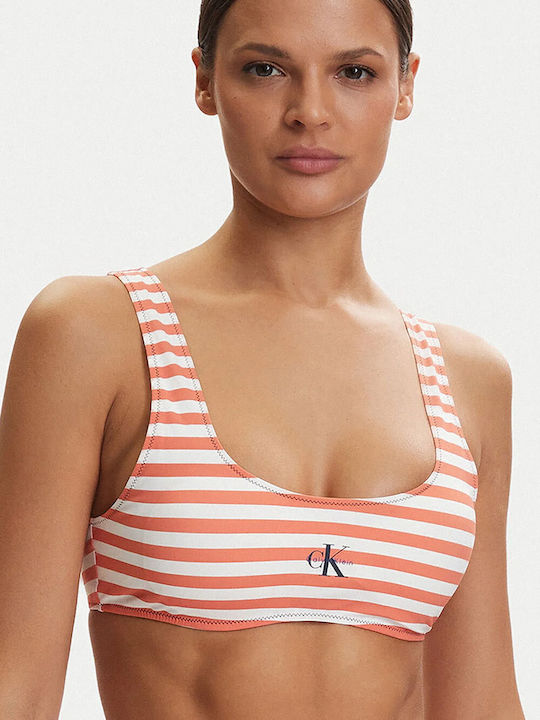 Calvin Klein Бикини Спортен Сутиен Cent Stripe+...