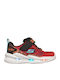 Kids Sneakers with Lights Red