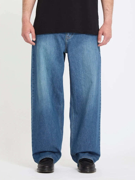 Chillow Men's Jeans Pants with Loose Fit Park Blue