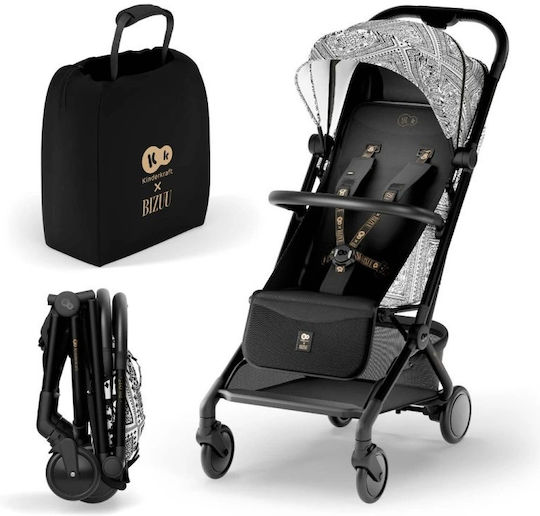 Kinderkraft Pilot 2 Καρότσι Μωρού Kατάλληλο για Nεογέννητο Lunar Black