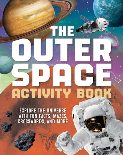 Outer Space Activity Book For Kids - Blue Star Press - Paperback / Softback