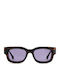 Prive Revaux Unisex Sunglasses with Brown Tartaruga Horn-Rimmed Frame and Purple Lens PR3006/G/S-086U1