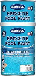 Mercola Epoxite Pool Farbe Epoxidfarbe Für Schwimmbäder Hochbeständig Uv Filter Weiß 1kg