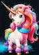 Norimpex Diamond Mosaic Unicorn 30x40cm 2000391