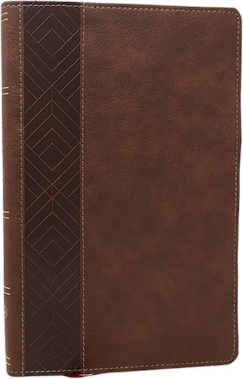 Nkjv, Personal Size New Testament, Brown Leathersoft, Red Letter, Comfort Print - Thomas Nelson Publishers - Leather / Fine Binding