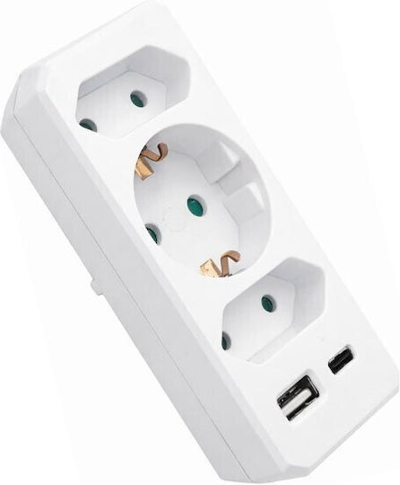 Vito Power Strip with USB-A and USB-C