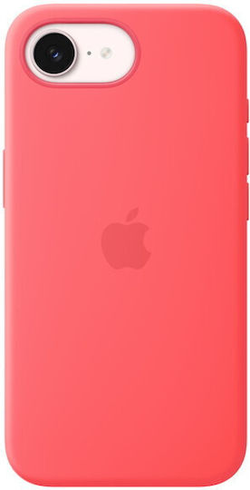 Apple Husă Silicon cu MagSafe Back Cover Silicon Bright Guava (iPhone 17e)