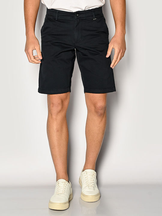 Brokers Jeans Ανδρική Βερμούδα Navy Μπλε
