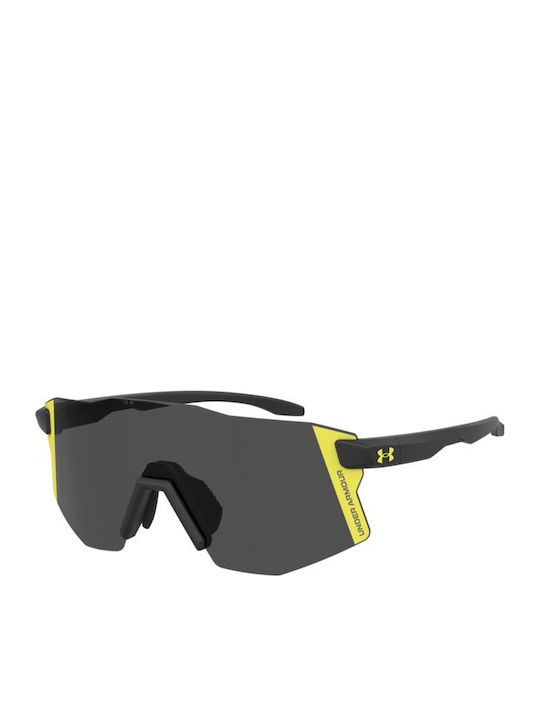Under Armour Pro Ochelari De Soare Pentru Bărbați Cu Culoare Neagră A Șevelului Și Culoare Neagră A Lentilei