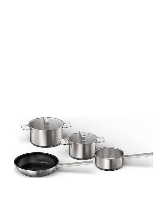 Neff Set Vase de Gătit cu Acoperire Antiaderentă 4 Piese