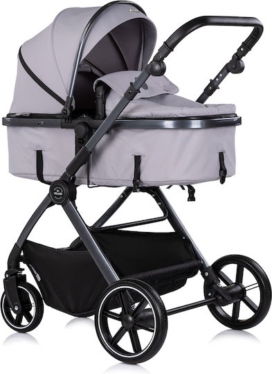 Chipolino Pearl Reversible 2 in 1 Baby Stroller Suitable for Newborn Platinum