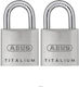 Abus Titalium Aluminum Padlock Shackle with Key