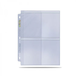 Ultra Pro Secure Platinum s Card Pages 4-Pocket Transparent