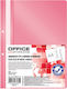 Office Products Dosar Plastic Cu Spini Găuri Grosime 100/170 Microni Set 50 Bucăți Office Products Roz