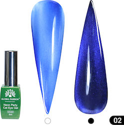 Global Fashion Gel Nagellack 02 Katzenauge 8ml