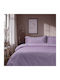 Beauty Home 10101 Σετ Σεντόνια Διπλά 200x260εκ. Λιλά (4τμχ)