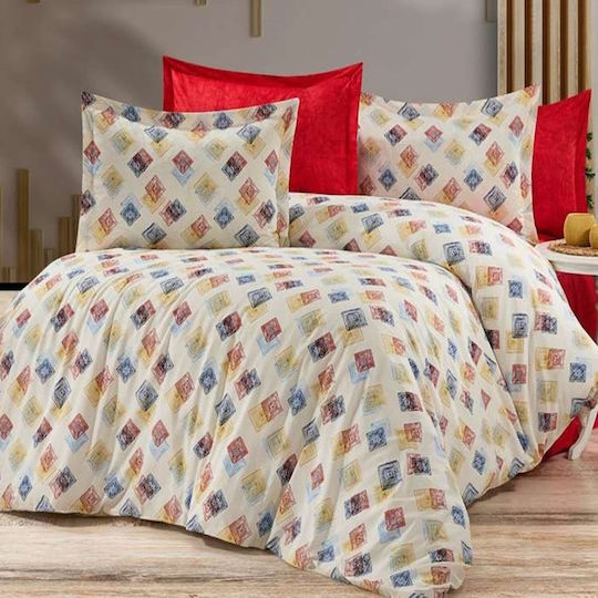 MayHome Set Pillowcases with Envelope Cover Geometric 50x70cm