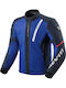 Rev'IT Venator Herren Motorradjacke Softshell 4 Jahreszeiten Wasserdicht Blau/Blau