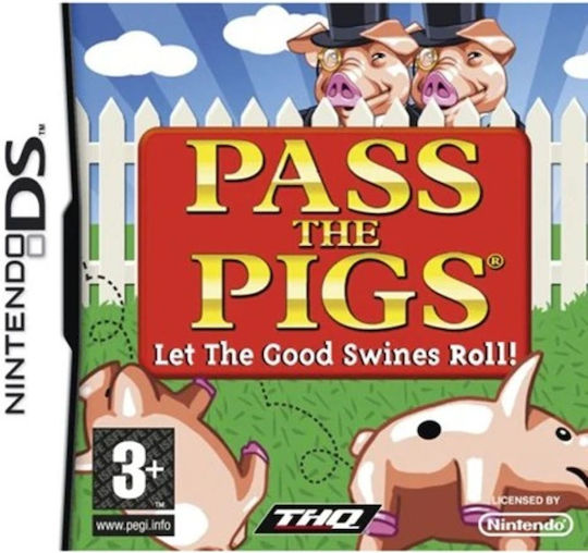 Pass Pigs Let Good Swines Roll Nintendo Ds New