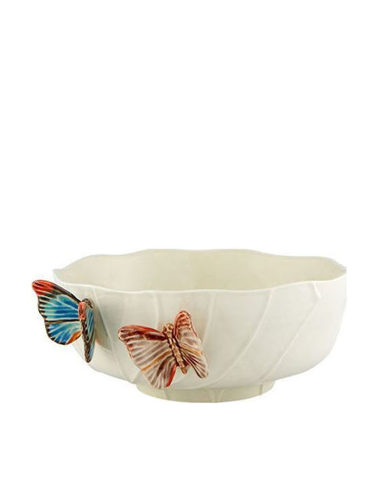Bordallo Pinheiro Ceramic Salad Bowl