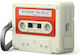 Elago Cassette Tape Hang Silicone Case with Hook in White Color for Apple AirPods Pro 3