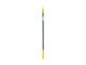 Telescopic Metallic Cleaning Pole 75-130cm Rotating Yellow Aria Trade