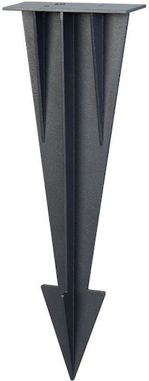 V-TAC Garden Lamp Stand Solar Wall Light Led Black Sku 24093