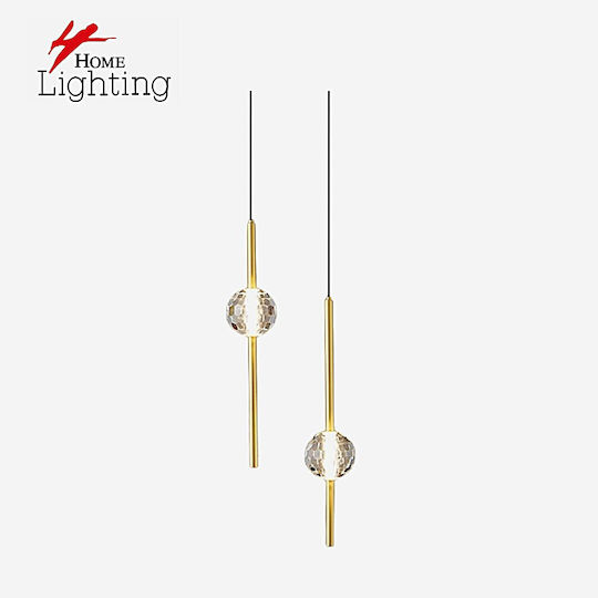 Home Lighting Glow Wandleuchte mit Integrierte LED und Warmes Weiß Gold