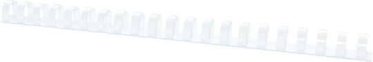Office Products Inele Din Plastic 19 Mm Max 175 Foi 100 Bucăți Cutie Office Products Albe