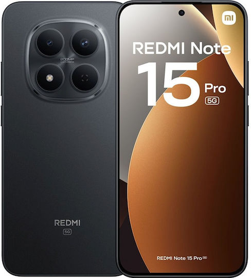 Xiaomi Redmi Note 15 Pro 5G Dual SIM (8/256GB) Black