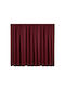 Jemidi24 Perdea Cu Coafură Burgundy 300x245cm