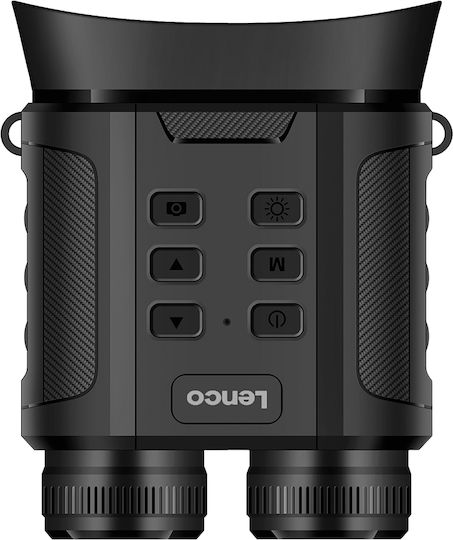 Lenco Digital Nite Vision Binoculars 2k Zoom 8x 2.4-inch Screen 2500mah Battery Black