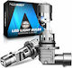 NovSight Car and Motorcycle Lamp HB3 Canbus LED 6500K Cold White 12V 60W