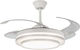 DS-8049 Ventilator de Tavan cu Lumină Transparent / Alb