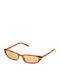 Guess Unisex Sonnenbrillen mit Schwarz Tartaruga Horn umrandetem Rahmen und Gelben Gläsern GJ00001 53E