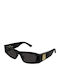 Bottega Veneta Unisex Sunglasses With Black Frame And Black Lens
