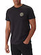 Short Sleeve Black Blouse