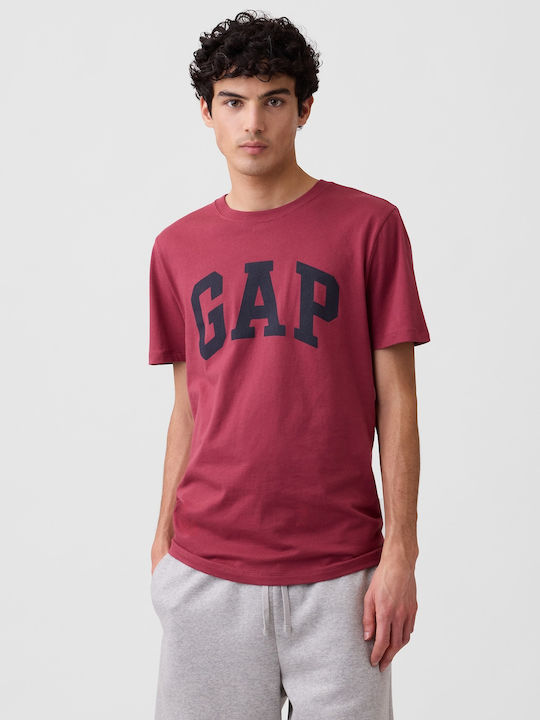 GAP Short Sleeve Blouse Red Clay
