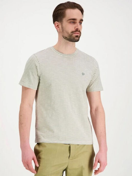 Superdry Essential T-shirt Silver Sage Chalk Stripe M1012346A-K3T