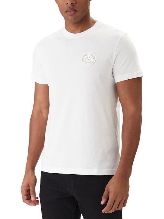 Versace Short Sleeve White Blouse